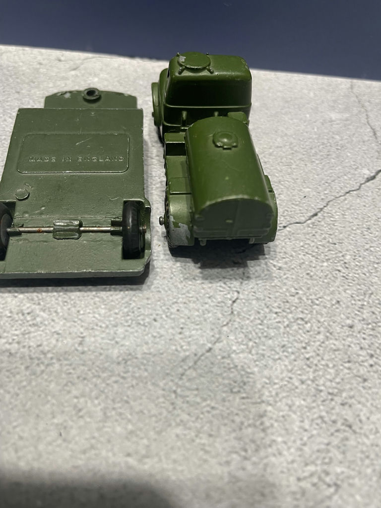 Vintage Dinky Toy Military Vehicles, Artillery, and Aircraft Models - image 9 of 21