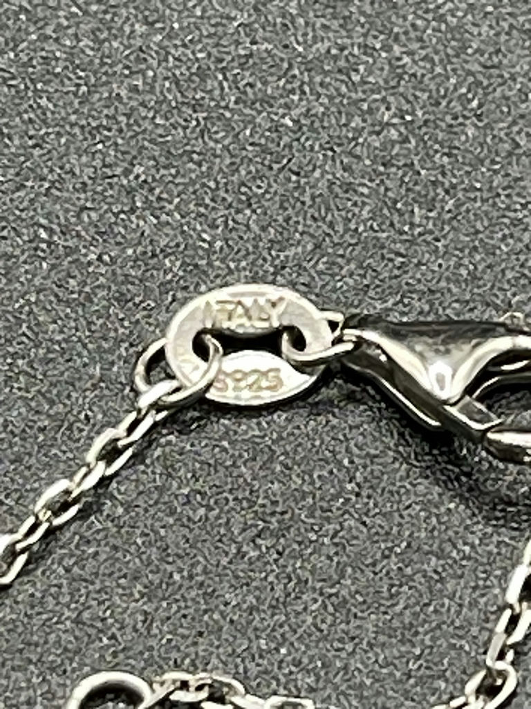 Vintage Sterling Silver Earrings And Necklace - image 10 of 14