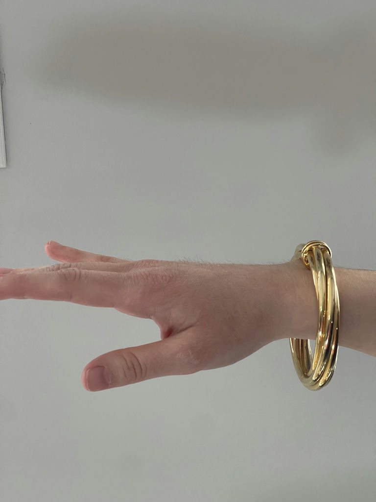 Gold Bangle - image 3 of 9