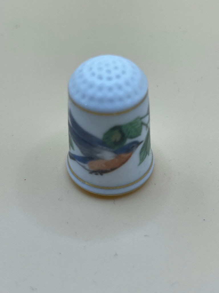 Franklin Mint 1979 Full Set Of Bird Thimbles - image 10 of 28
