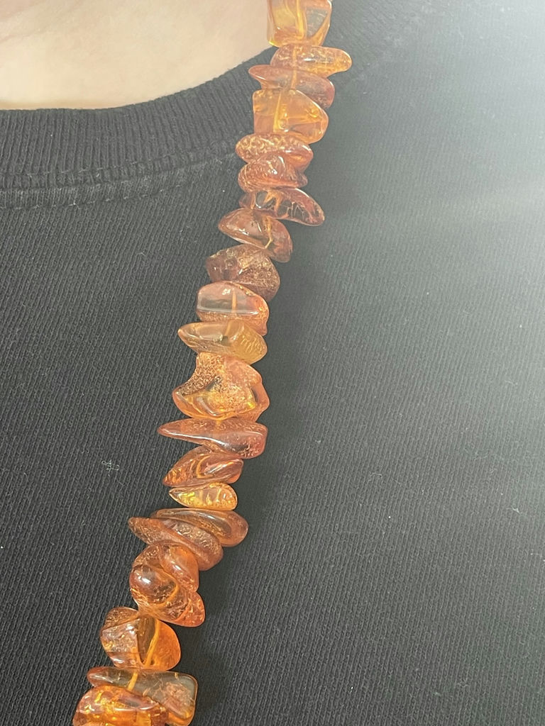Amber Vintage Necklace And coloured Necklace - image 14 of 18