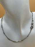 Antique Silver Watch Chain - thumbnail 2 of 5