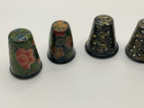 Six Decorative Floral Thimbles - thumbnail 2 of 7