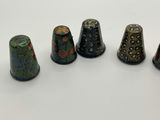 Six Decorative Floral Thimbles - thumbnail 5 of 7