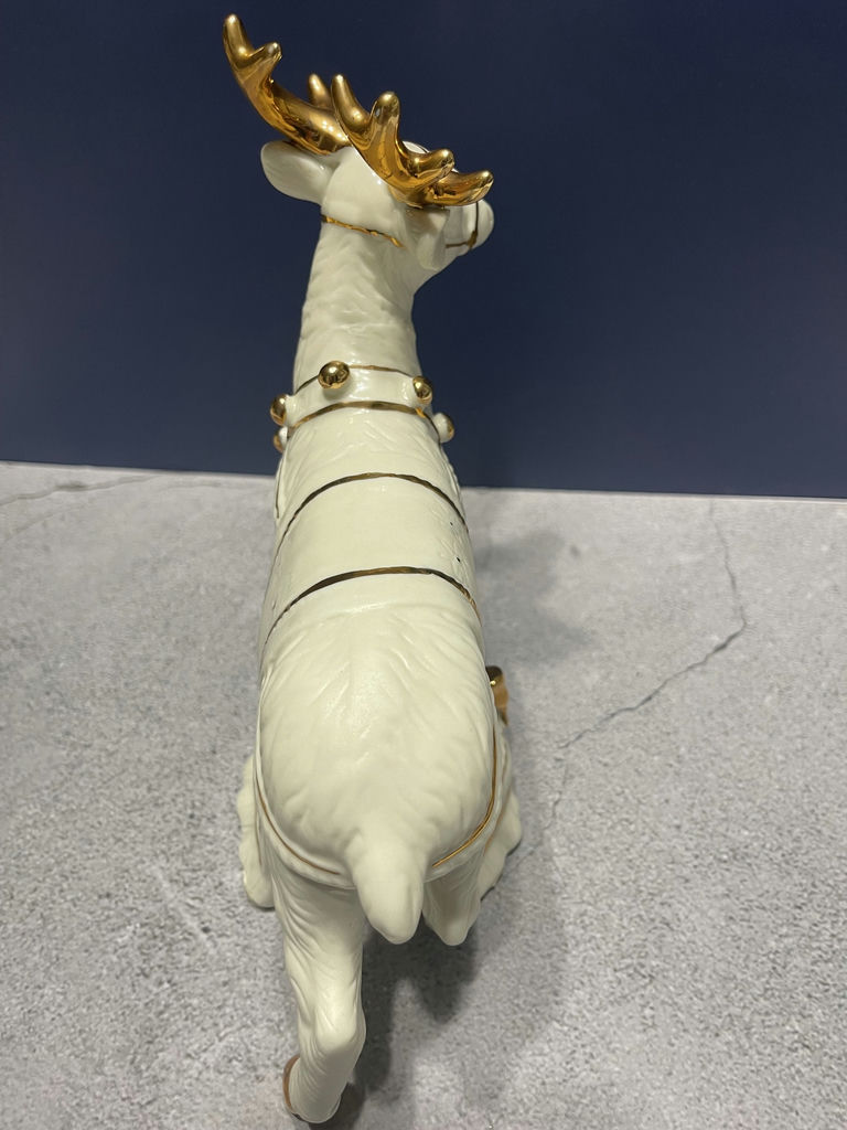 Santa Claus, Reindeer, and Sleigh Figurines - image 12 of 12