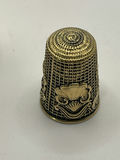 Franklin Mint Victorian Jeweled Sterling Silver Thimbles lot - thumbnail 14 of 25