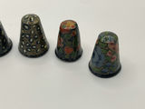 Six Decorative Floral Thimbles - thumbnail 3 of 7