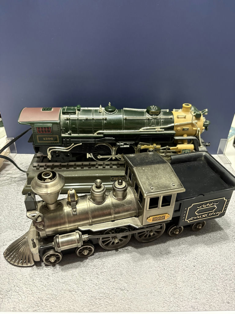 Model Steam Locomotive Telephone And A Train Lighter - image 1 of 12