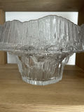 Wirkkala Midcentury Textured Glass Pedestal Bowl - thumbnail 4 of 8
