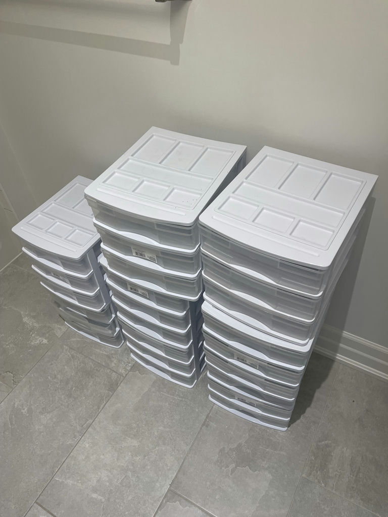 3 Drawer Tabletop Storage Unit - image 1 of 4