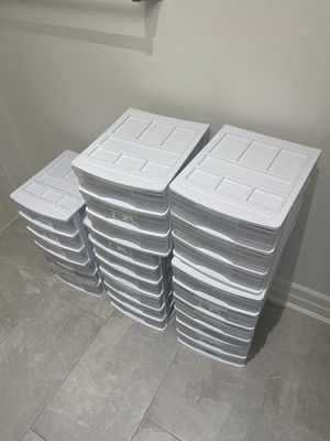 3 Drawer Tabletop Storage Unit - Image 1 of 4