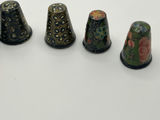 Six Decorative Floral Thimbles - thumbnail 4 of 7