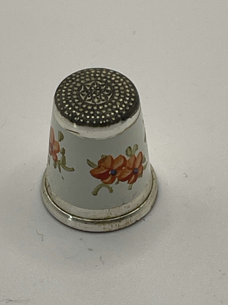 3 Vintage Sterling Thimbles - image 7 of 12