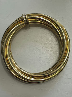 Gold Bangle - Image 1 of 9