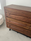 Structube Acacia Wood Dresser 6 Drawers - thumbnail 3 of 11
