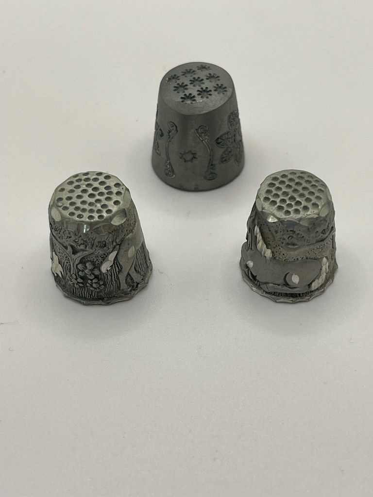 Pewter Thimbles - image 2 of 7
