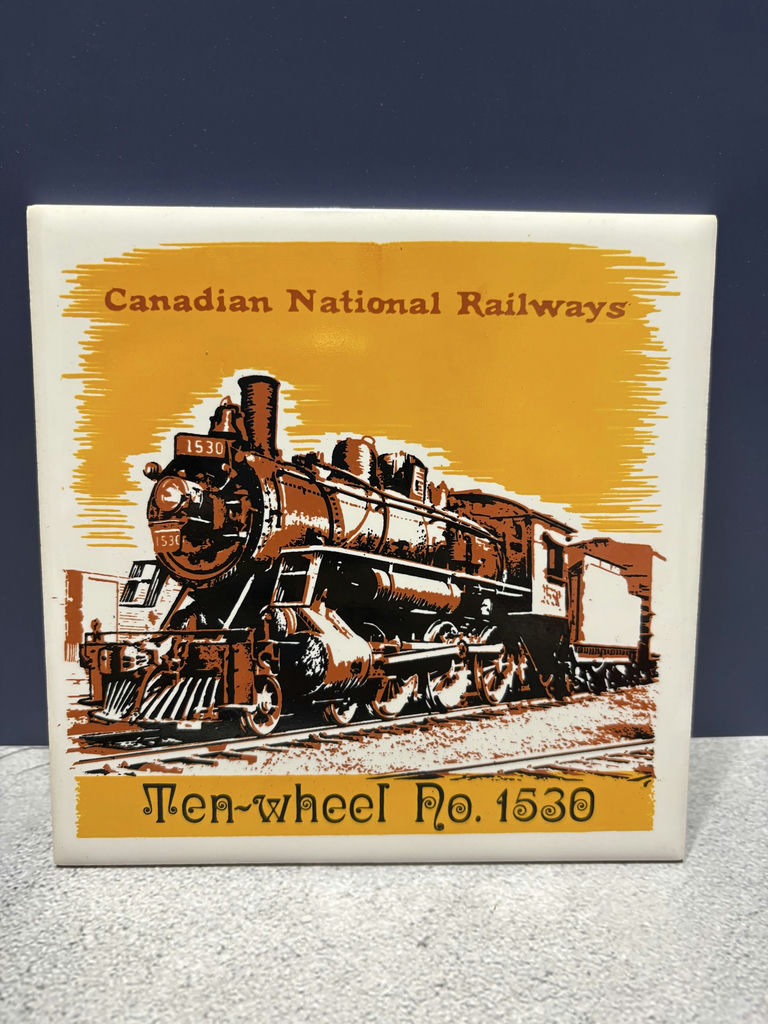 Train Ceramic Tiles/Trivets - image 2 of 5