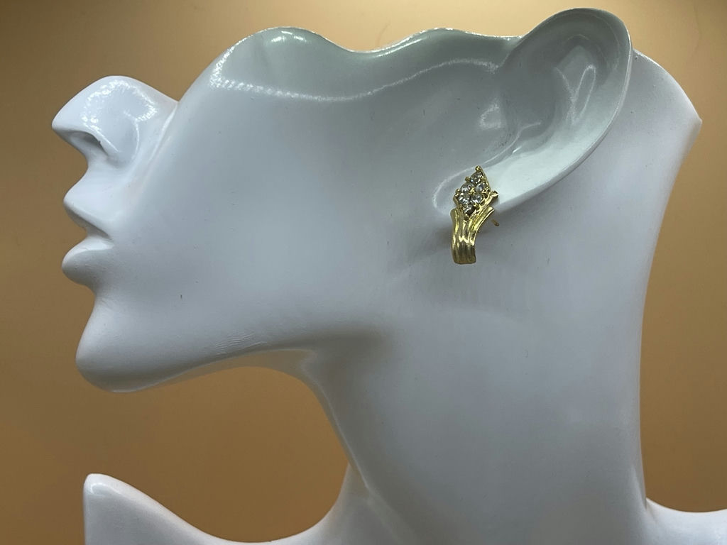 Vintage Pierced earrings - image 4 of 8