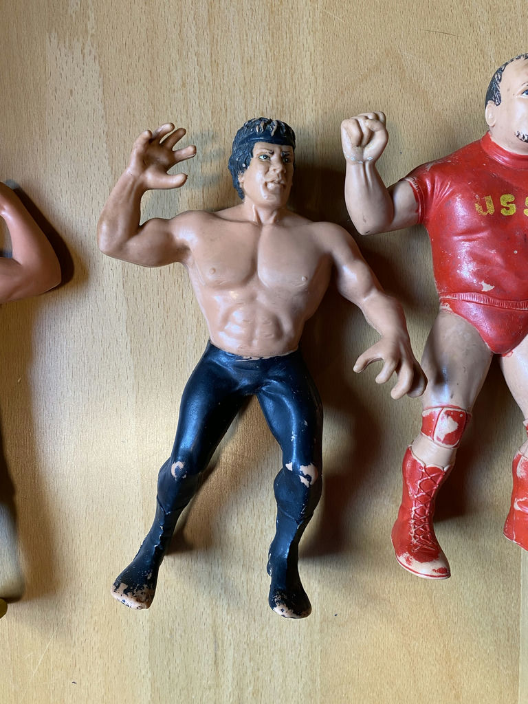 WWF Wrestlers Outback Jack, Nikolai Volkoff, Iron Sheik - image 4 of 11