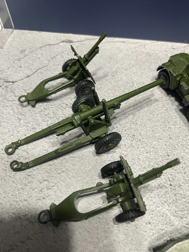 Vintage Dinky Toy Military Vehicles, Artillery, and Aircraft Models - image 5 of 21