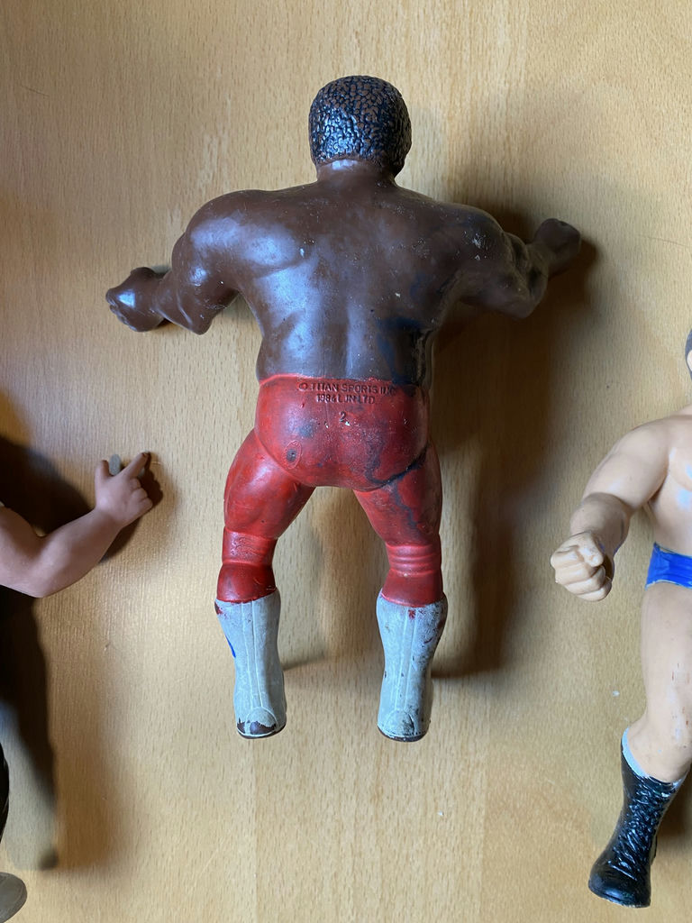 WWF 5 Wrestling Figures Hulk Hogan, Junkyard Dog And More - image 5 of 11