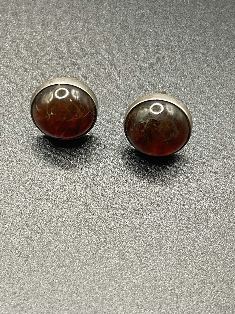 Vintage Sterling Silver Earrings And Necklace - image 2 of 14