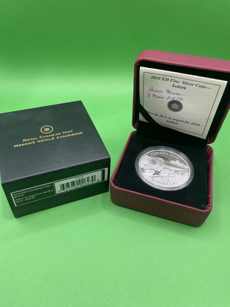 2010 $20 FIne Silver Coin -Selkirk - image 1 of 9