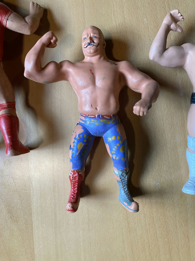 WWF Wrestlers Outback Jack, Nikolai Volkoff, Iron Sheik - image 8 of 11