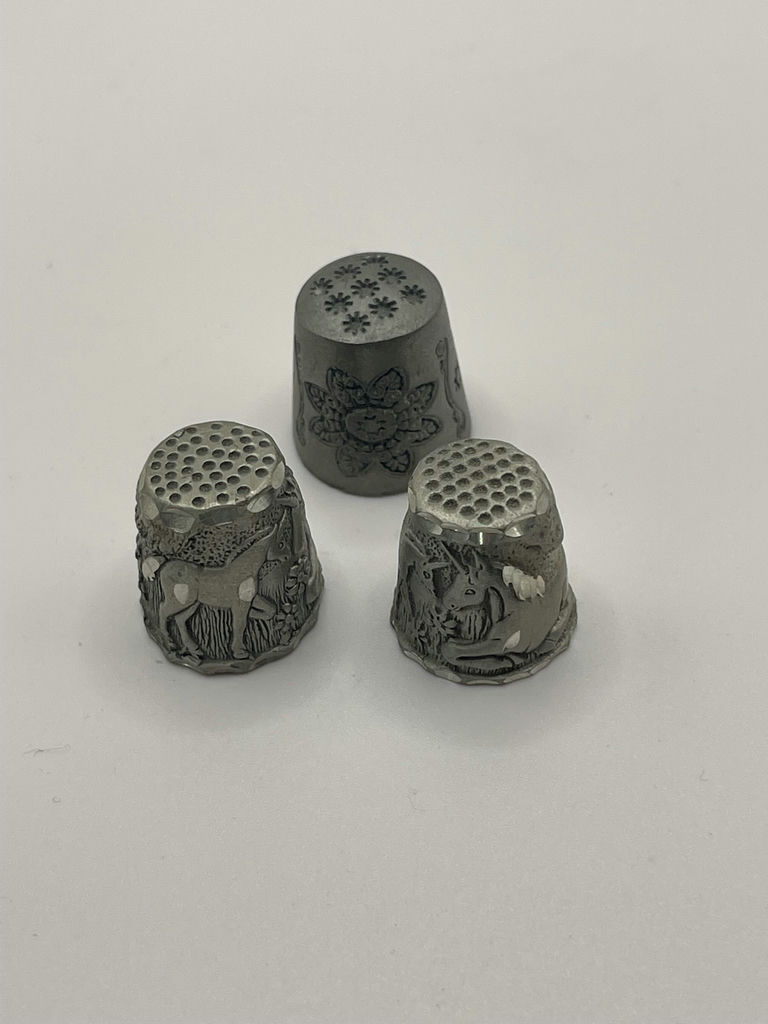 Pewter Thimbles - image 4 of 7