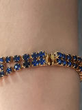Blue Rhinestone Jewelry Set - thumbnail 14 of 15