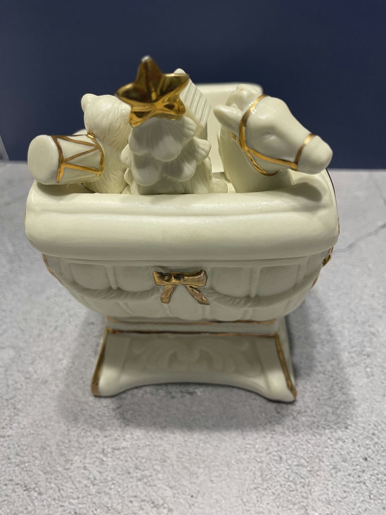 Santa Claus, Reindeer, and Sleigh Figurines - image 8 of 12