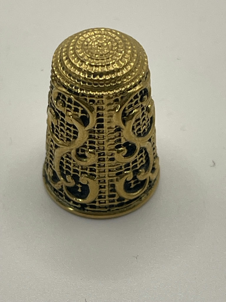 Franklin Mint Victorian Jeweled Sterling Silver Thimbles lot - image 17 of 25