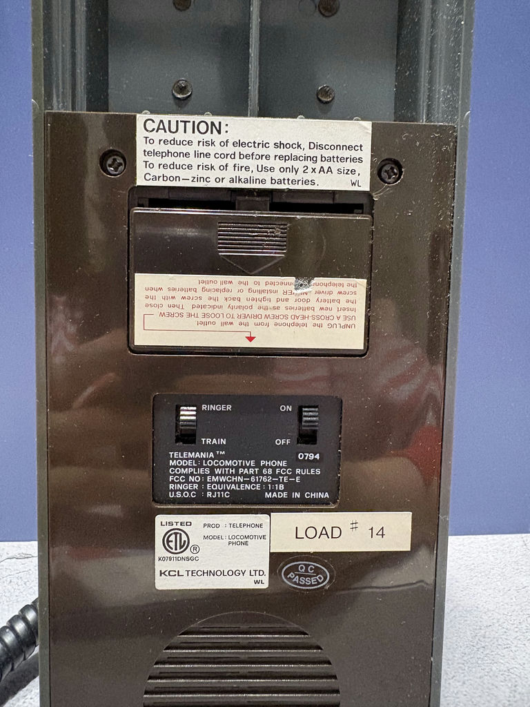 Model Steam Locomotive Telephone And A Train Lighter - image 7 of 12