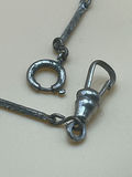 Antique Silver Watch Chain - thumbnail 3 of 5