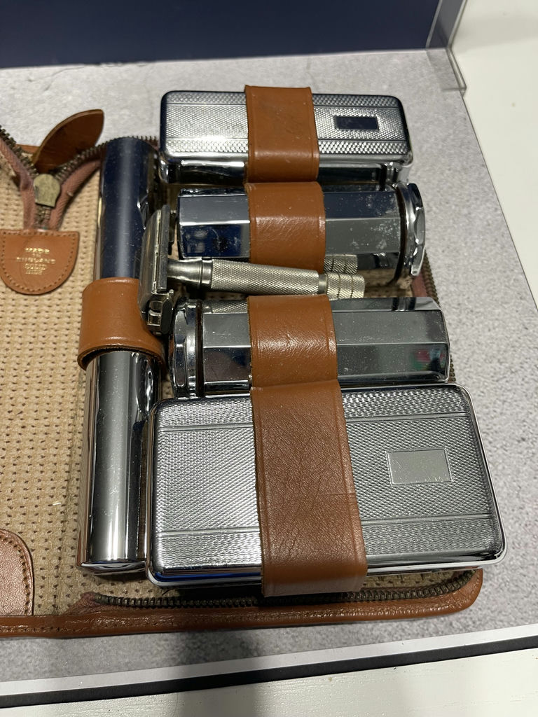 Vintage Men’s Toiletry Kit From England - image 1 of 15
