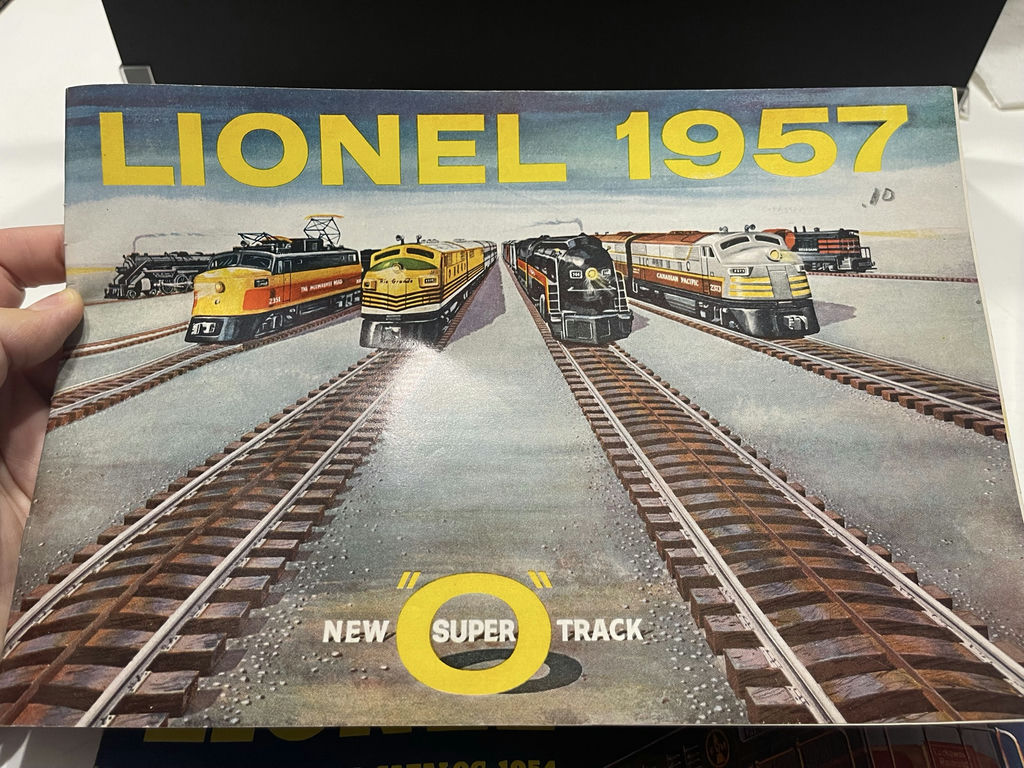 Lionel Model Train Catalogs, Billboard Sheets, and Railroad Magazine - image 8 of 11