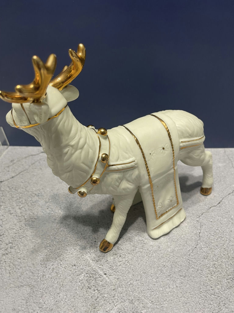 Santa Claus, Reindeer, and Sleigh Figurines - image 11 of 12