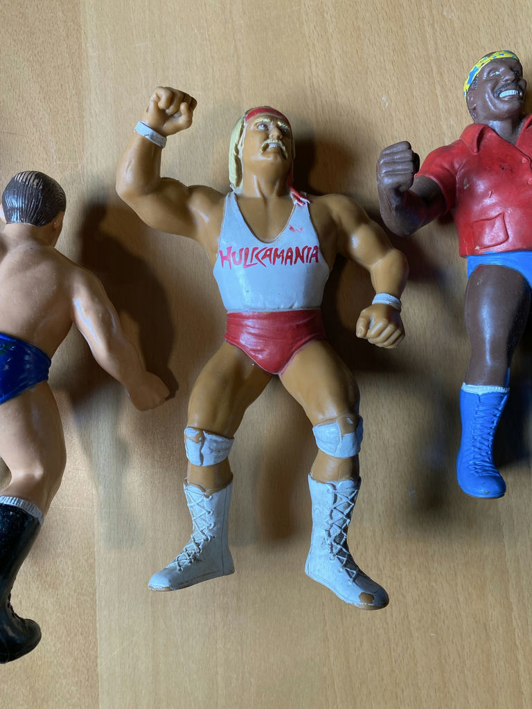 WWF 5 Wrestling Figures Hulk Hogan, Junkyard Dog And More - image 8 of 11