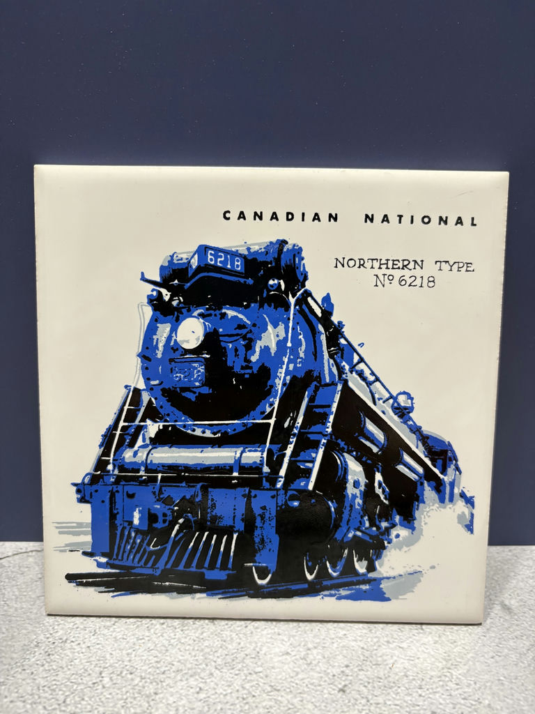 Train Ceramic Tiles/Trivets - image 3 of 5