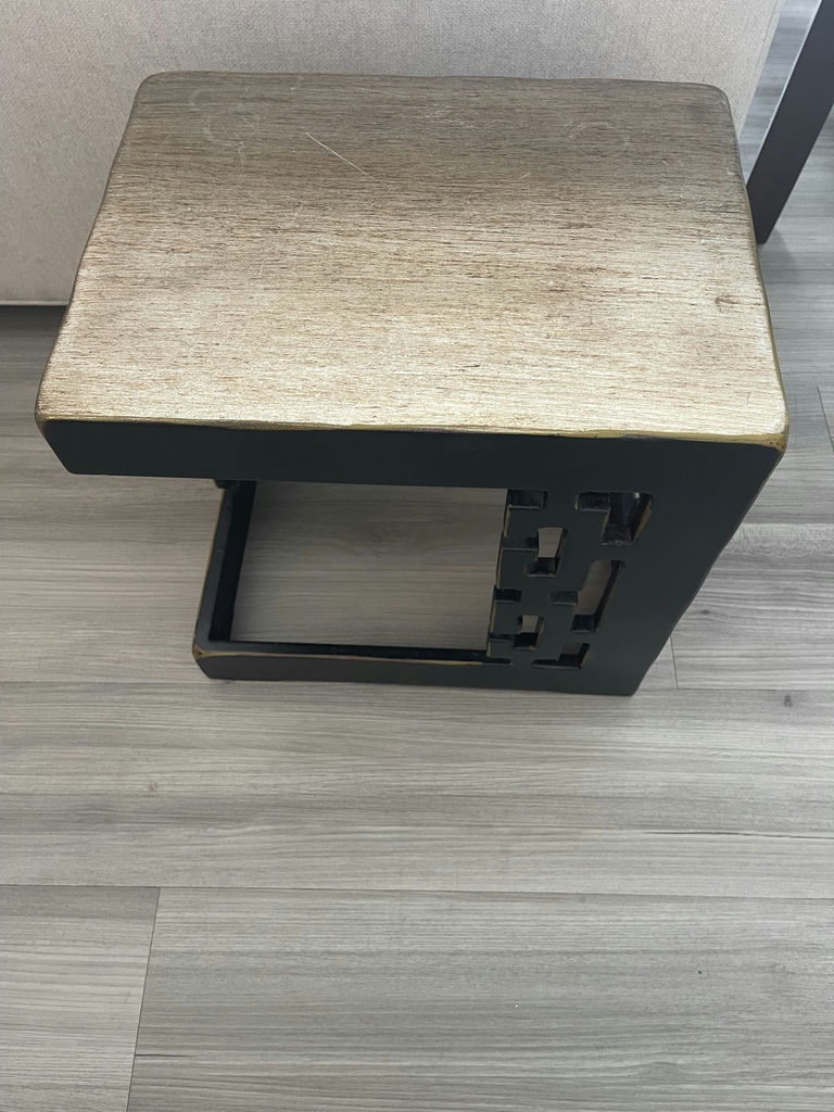 Gold Side Table/Stand - image 2 of 3