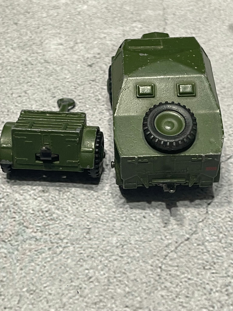 Vintage Dinky Toy Military Vehicles, Artillery, and Aircraft Models - image 14 of 21