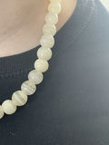 White Agate VIntage Beaded Necklace - thumbnail 12 of 12