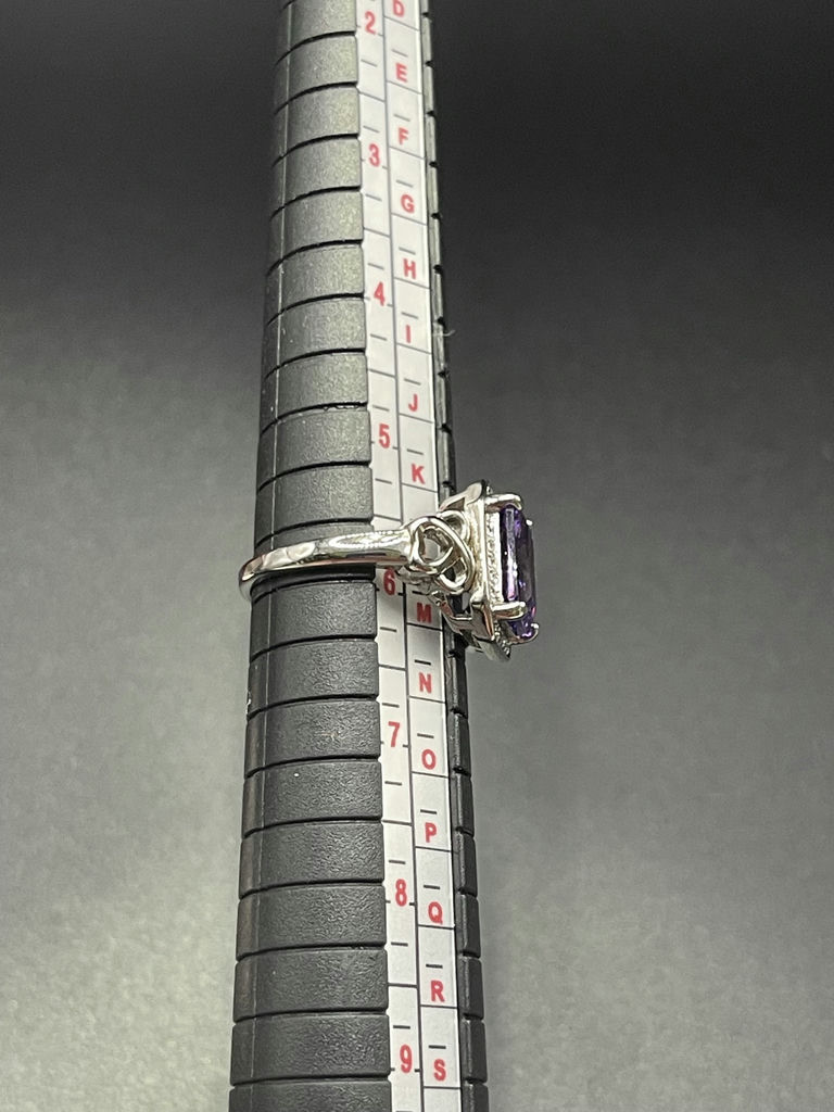 Purple Gem Ring Size 6 - image 3 of 6