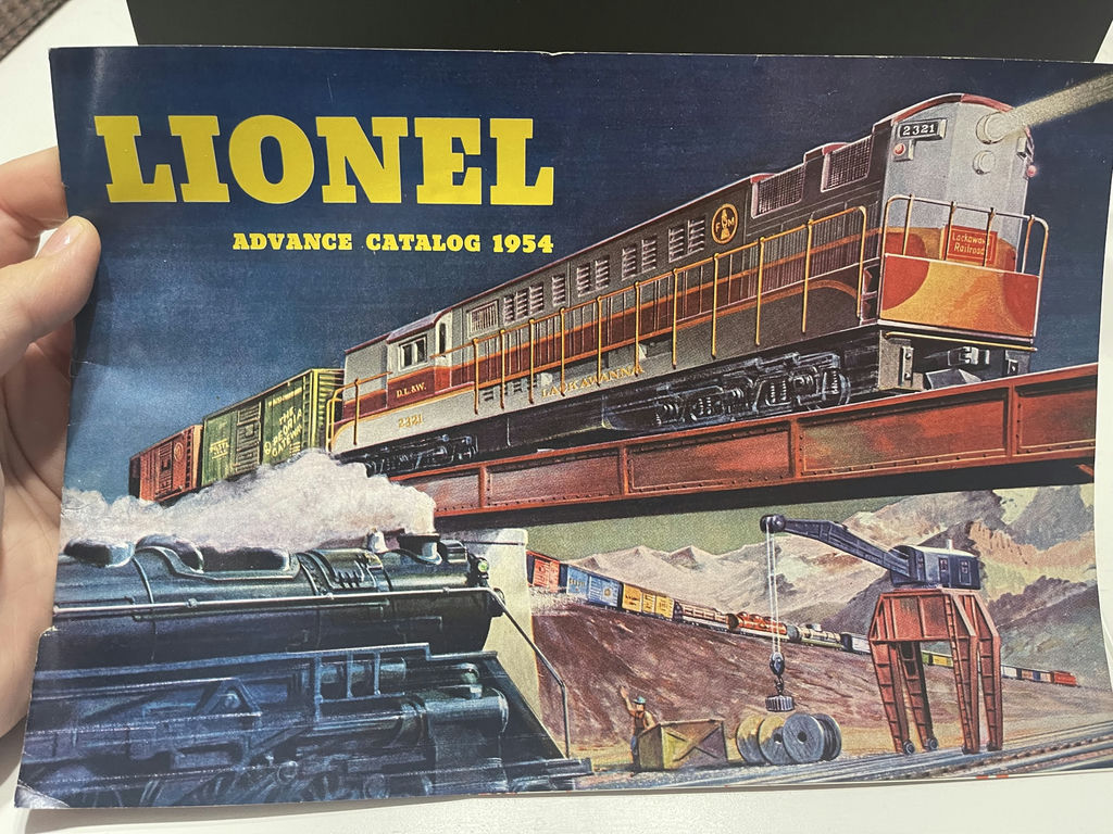 Lionel Model Train Catalogs, Billboard Sheets, and Railroad Magazine - image 10 of 11