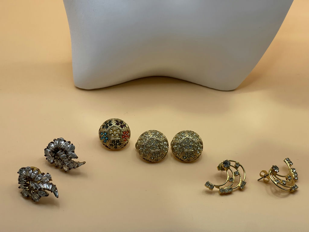 Vintage Earring Lot Including D’Orlan - image 2 of 10