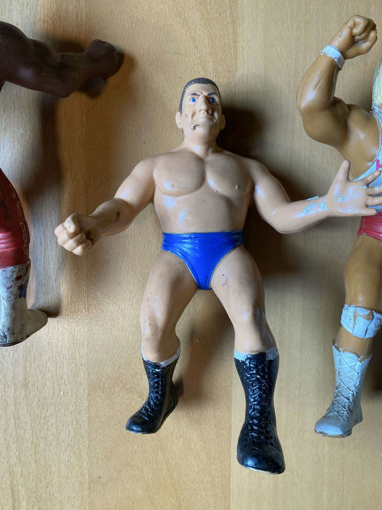 WWF 5 Wrestling Figures Hulk Hogan, Junkyard Dog And More - image 6 of 11