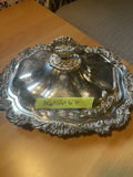 Silver Plated Covered Serving Dish - thumbnail 1 of 5