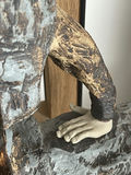 Japanese Polychrome Terracotta Warrior Mid Twentieth Century - thumbnail 5 of 7