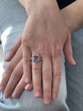 Purple Gem Ring Size 6 - thumbnail 6 of 6