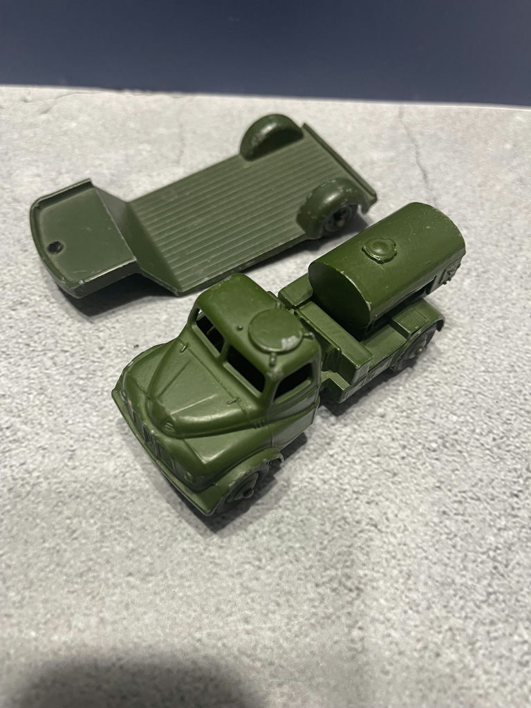 Vintage Dinky Toy Military Vehicles, Artillery, and Aircraft Models - image 7 of 21